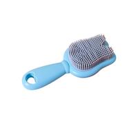 Hair Scrubber Massage Bath Brush Scalp Massager Baby Bath Cartoon Pattern Silicone Head Scrubber Essential