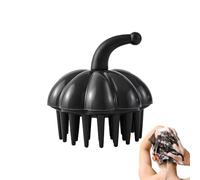 Hair Scrubber Scalp Massage Brush - Pumpkin Shaped Shampoo Brush & Hair Cleaner | Scalp Cleansing Shampoo Comb for Men Women Bathroom Head Care Circulation