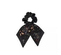 Hair Scrunchies Female Temperament Tie Ponytail Headband Floral Hair Rope for Women Girls Ladies