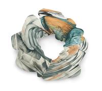 Hair Scrunchies for Women,Birds in The Jungleprinted Soft Elastic Satin Scrunchies Hair Accessories Ponytail Holders