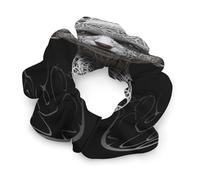 Hair Scrunchies for Women,Spherical Sculptureprinted Soft Elastic Satin Scrunchies Hair Accessories Ponytail Holders