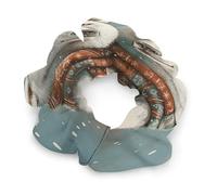 Hair Scrunchies for Women,Two Polar Bearsprinted Soft Elastic Satin Scrunchies Hair Accessories Ponytail Holders