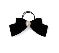 Hair Scrunchies Women's Bow Hair Rope Women Black Hair Rope for Women Girls Ladies