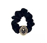 Hair Scrunchies Women's Hair Rope Headpieces for Women Girls Ladies(Noir)