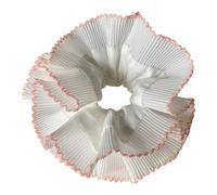 Hair Scrunchy, Elastic Hairpieces, Female, White edge larg, C | Elastic Hair Rope, Suitable for Thick Thin Hair, Elegant Updos, Female Accessories, Daily Wear and Special