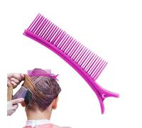 Hair Section Clips, Salon Styling Grips, Professional Parting Tools, Strong Hold, Non-Slip Design, Medium Black, for Hair Cutting, Coloring, Home Use, and Barber Shop Styling