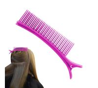 Hair Sectioning Clips, Professional Styling Clips, Strong Grip Hair Pins, Anti-Slip Design, Salon Barber Home Use, for Salons, Barbers Shops, Black Purple Pink Blue 14.5 x 2.3 cm