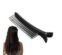 Hair Separating Combs and Clips | Hair Separating Combs and Clips with Non-Slip Handles Professional Hair Sectioning Comb Clips for Easy Styling and Professional Hair Clips for Efficient Coloring