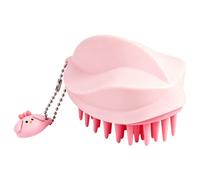 Hair Shampoo Brush Ergonomic Silicone Wet Dry Shower Tool