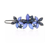Hair Side Clips Women's Side Clip Headdress Shattered Hair for Women Girls(Blue)