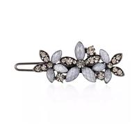 Hair Side Clips Women's Side Clip Headdress Shattered Hair for Women Girls(Grey)