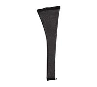 Hair Sleeve - Hair Guard, Breathable Elastic Band Wrap for Rabbit Braids Women Girls for Home Salon Travel and Wigs, Black, size