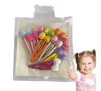 Hair snapps Pins - Stylish Metal Clips, Chic Hair Barrettes | 10pcs Colorful snapps Clips for Girls Women, Fashionable and Lightweight Accessories for Daily Styling, Travel, or Social out