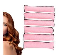 Hair Soft Overnight Hair Rollers, Sponge Sleep Hair Rollers Soft Overnight Hair Curlers Foam Pillow Curlers | Large Cloth Pillow Hair Roller for Long Hair Curlers Sponge Foam Hair Flavas