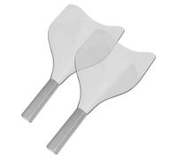Hair Spray Protective Shield Face Mask, Pet 2pcs Salon Haircut Cover