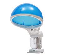 Hair Steamer, Face and Hair Steamer Nano Ionic Hair Steamer Household Hair Care Machine480W Ozone Facial Hair Care Hood Salon Home Deep Conditioning, White Modern Hair Facial Steamer