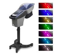 Hair Steamer Hooded Nano Mist Ozone Machine for Natural Hair - Adjustable Height, Temperature Control, Professional Home Use