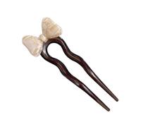 Hair Stick for Long Hair,Bun Stick - Hairpin Hair Chopsticks,Cute Bow Tie,Beautiful U Shape Female Headpiece,French Retro Style Hair Accessories