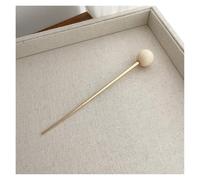Hair Sticks 2pcs Blue Wave Hairpin Ancient Wind Style Zircon Tassels Hair Stick Women's Pearl(Color 01)