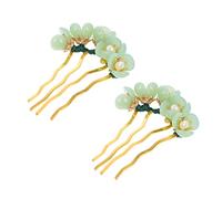 Hair Sticks, Barrettes, Hairpin Bridal Accessories Hair Sticks for Women Green Hair Clips Flower Chignon Pin Vintage Hair Pin Chinese Style Hair Accessory Vintage Hairpins Miss