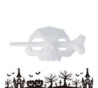 Hair Sticks for Long Hair Gothic 3D Printed Skeleton Headdress