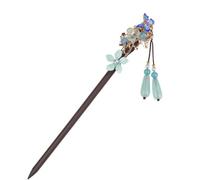 Hair sticks,hair stick pin,hair chopsticks for women,Hair Chopsticks,Wooden Hair Sticks For Buns,Cloisonne Butterfly Hair Chopsticks Elegant Hair Pins Stick Chinese Classical