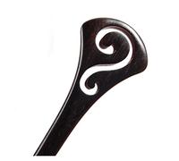 Hair Sticks,Hairpin,2pc Vintage Hairpins Carved Wooden Sandalwood Style Chopsticks Hair Stick Ethnic Hair Pin Women Jewelry Accessories (Metal color : D)(O)