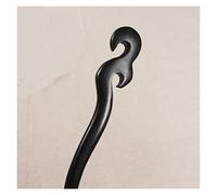 Hair Sticks,Hairpin,2pc Vintage Hairpins Carved Wooden Sandalwood Style Chopsticks Hair Stick Ethnic Hair Pin Women Jewelry Accessories (Metal color : D)(H)