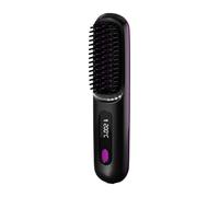 Hair Straightener Brush - 3 Temperature Settings Anti-Burning Hair Styling Tools | Straightening Comb | For Travel & Pressed Morning