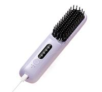 Hair Straightener Brush, Cordless Styling Tool, Rechargeable Smoothing Comb, Portable Beauty Device, Home Apartment Salon Use, Travel Business Trip Accessory, Grooming Solution for Women Men