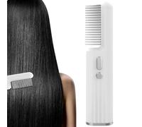 Hair Straightener Brush | Electric Hair Straightening Spray Brush with Oil - Styling Accessories for All Types Short Long Frizzy Thick Men Women Daily Travel Work Party Date Night