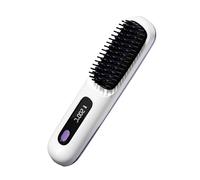 Hair Straightener Brush - Fast Heating Rechargeable Styling Tools - Hair Straightening Comb | for Home Vacation Morning Rush Outdoor