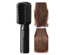 Hair Straightener Brush - Fast Heating Styling Tools with 3 Temp Settings | Hair Brush Straightener for Women | for Outdoor Travel Vacation Morning Rush