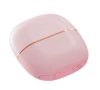 Hair Straightener Brush - Rechargeable Styling Tool, Quick Heat Curling Device, Safety Anti Burn Design | Compact Portable Curler for Dating Travel Commuting Vacation Everyday Use Hair Management