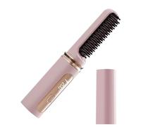 Hair Straightener Brush - Straightening Heated Brush Hair Straightener,USB Rechargeable Fast Heating Curling Iron Comb Styling Tools for Women Girls All Types Volumizing