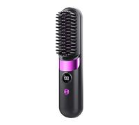 Hair Straightener Comb 4 Temp Adjustable Quick Styling Comb