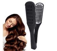 Hair Straightener Comb | Double-Sided Smoothing Hair Comb | Comfortable To Hold Hairstyle Tool for Home Outdoor Traveling Business Trip