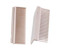 Hair Straightener Comb Head Heat Resistant Straightening Brush Accessories, Universal Flat Iron Add-On | Portable Hairdressing Tool for Travel Kit, Split Tooth Comb for Setup to Styling Station for