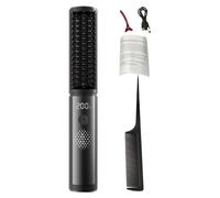 Hair Straightener Comb, Portable Straightening Comb, 4 Temp Settings Flat Iron Anti-Scald Styling Tools for More Shine Less Frizz Professional Salon Travel Girls Home Smooth Shiny Hair