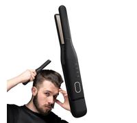 Hair Straightener - Cordless Rechargeable Flat Iron, 4 Heat Settings Anti Scald Design with Rapid Heating Plates, Ideal for Short Long Thin Thick Hair Home Dorm Travel Hotel Use
