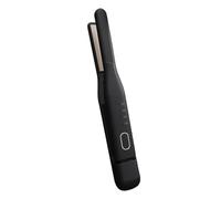 Hair Straightener - Men's Mini Curling Iron | Short Hair Straightener with Fast Heating,Rechargeable USB Portable Flat Iron, Anti-Scald for Thin Fine Coarse Hairs, Travel Home Dorm Office