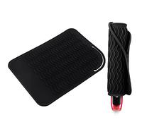 Hair Straightener Silicone Heat Proof Safety Mat Tongs Resistant Cover Case