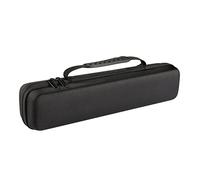 Hair Straighteners Pouch Store Hair Styling Tools, Heat Proof Mat, Heat Resistant, Safe Storage, Protect Surfaces from Hot Appliances, Cord Pocket, Travel Case (Black)