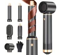 Hair Straightening Board & Curling Rod with Clamp - Dual Function Straightener