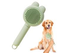 Hair Straightening Brush for Cats - Cat Straightening Brush, Cat Grooming Brush | Long Hair Cat Brush, Anti-Lost Brush for Cats and Dogs, Smooth Brush for Pets
