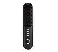 Hair Straightening Brush for Women, 4 Temperatures Wireless Anti-Burning Hairdressing - Hot Relaxer Comb - for Teenage Girls Straightening and Curling Travel and Outdoor Holiday Party