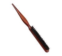 Hair Straightening Brush - Women's Border Brush, Ergonomic Handle Unisex Haircare Tool, Soft Bristles for Thin and Fine Hair Brushes, Single Row Comb for Back Fighters, Smoothing Edge