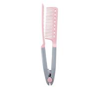 Hair Straightening Comb - Hair Brush | V Shape Tooth Comb, Flat Iron Smoothing Combs Men's Hairs Styling Products for Straight Wavy Curly Hairs Sectioning Brush