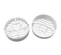 Hair Strainer / Hair Strainer Insert Shower, 2 Pieces Shower Drain Siphon Pipe Piece Strainer, Diameter 60 mm Diameter Strainer, Hair Filter Drain Suitable for Tempoplex Model 6960, 6961, 6962, 6963