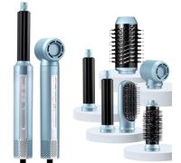 Hair Styler 6 in 1, 110000 RPM High-Speed Motor Ionic Hairdryer, Hot Air Brush, Air Auto-Wrap Curlers, Air Curler, Ionic Hairdryer, Air Styler for Fast Drying